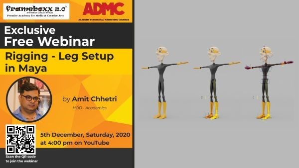 Rigging – Leg Setup in Maya