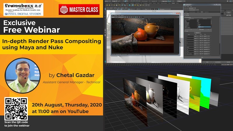 In-depth Render Pass Compositing using Maya and Nuke